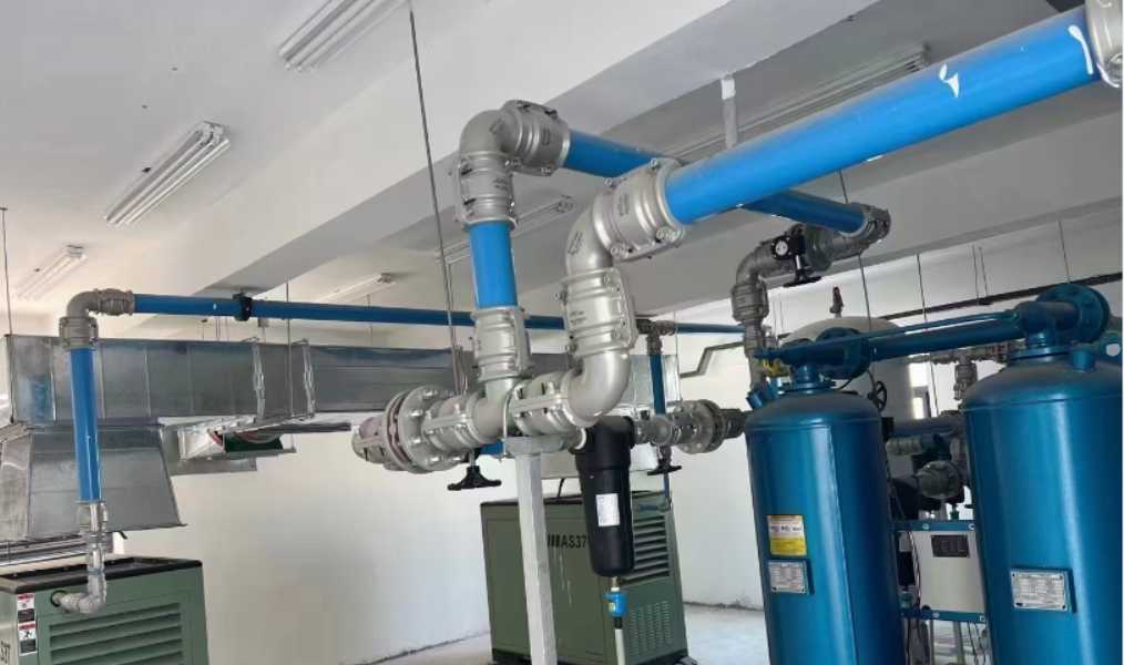 福斯特鋁合金壓縮空氣管道安裝